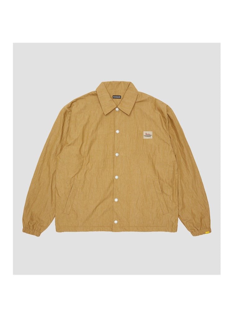 Retro Logo Coach Jacket