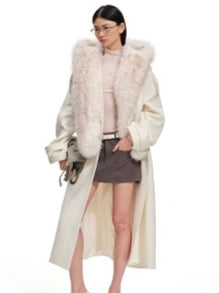 Arctic Muse Wool-Blend Coat