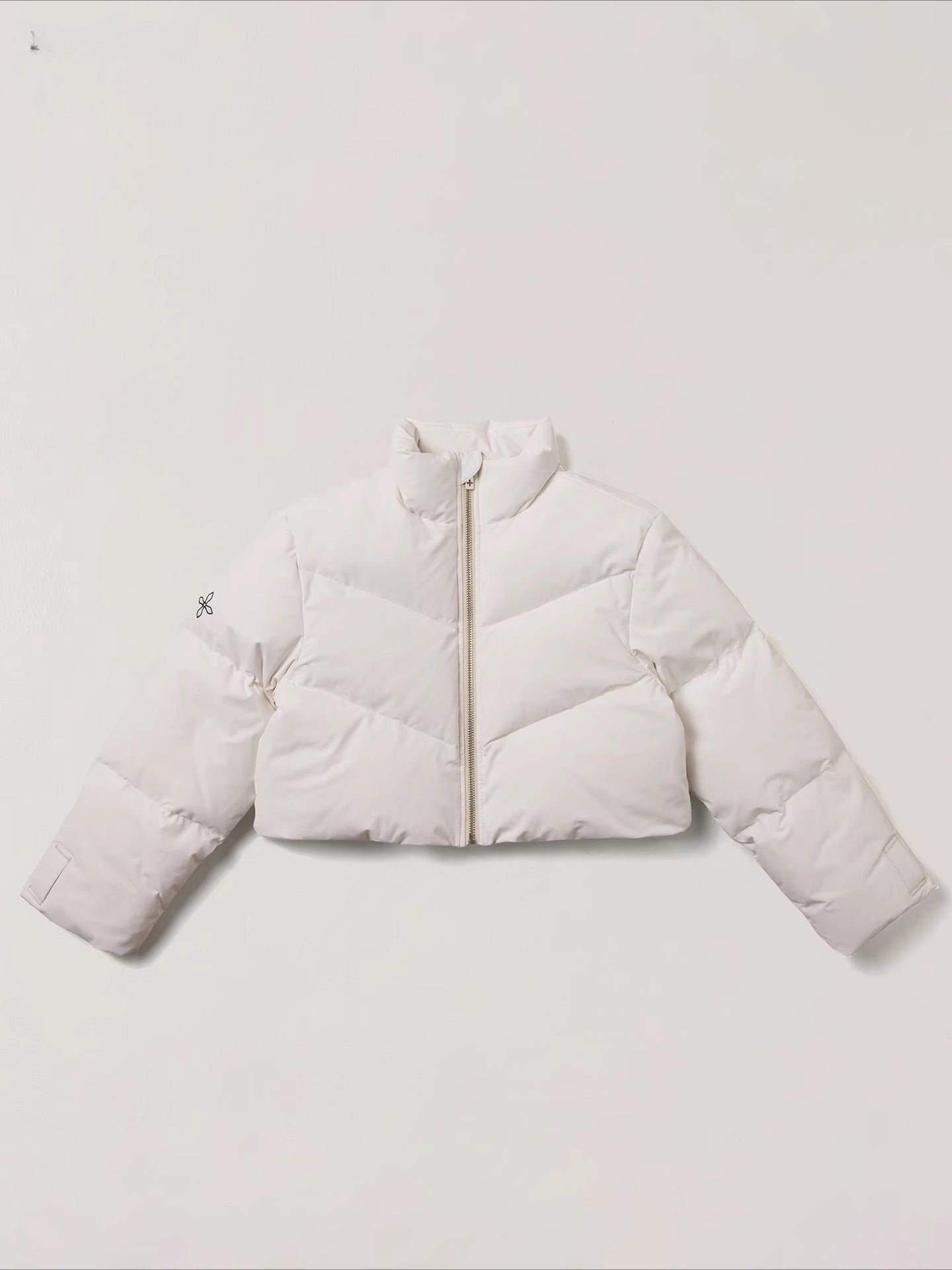 Desert Cross Cropped Down Jacket