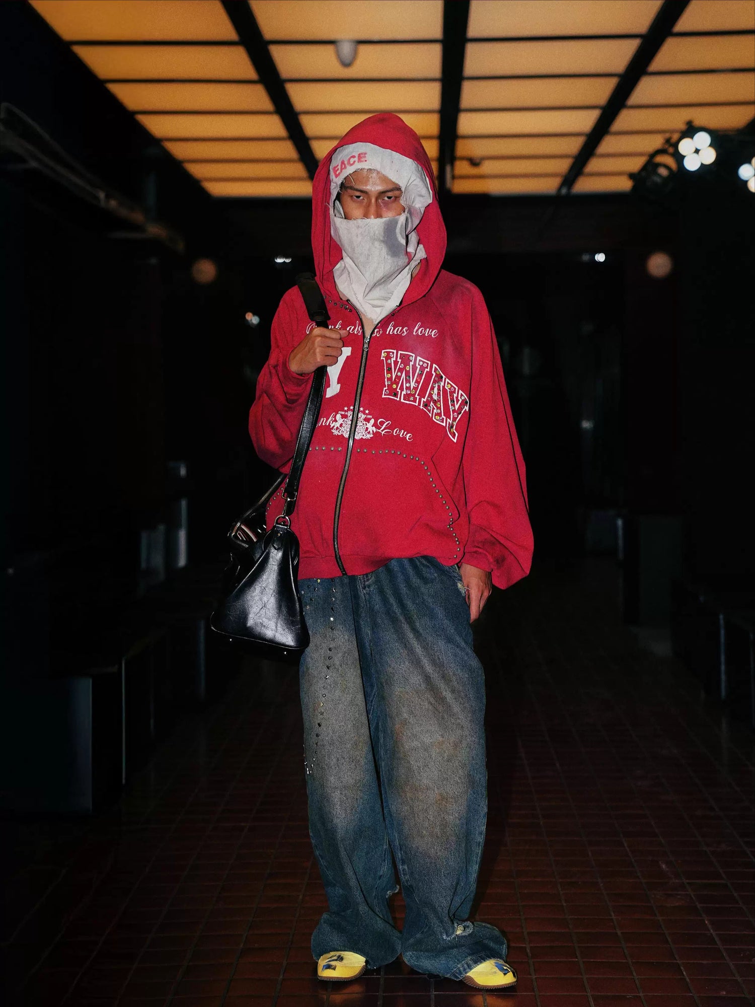 Runway Oversized Cotton Sweatshirt