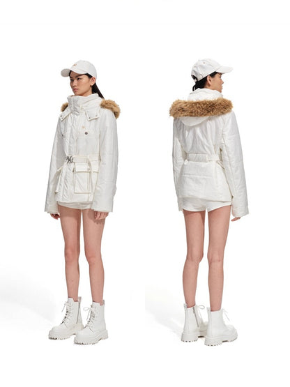 Polar High-Stretch Denim Shorts
