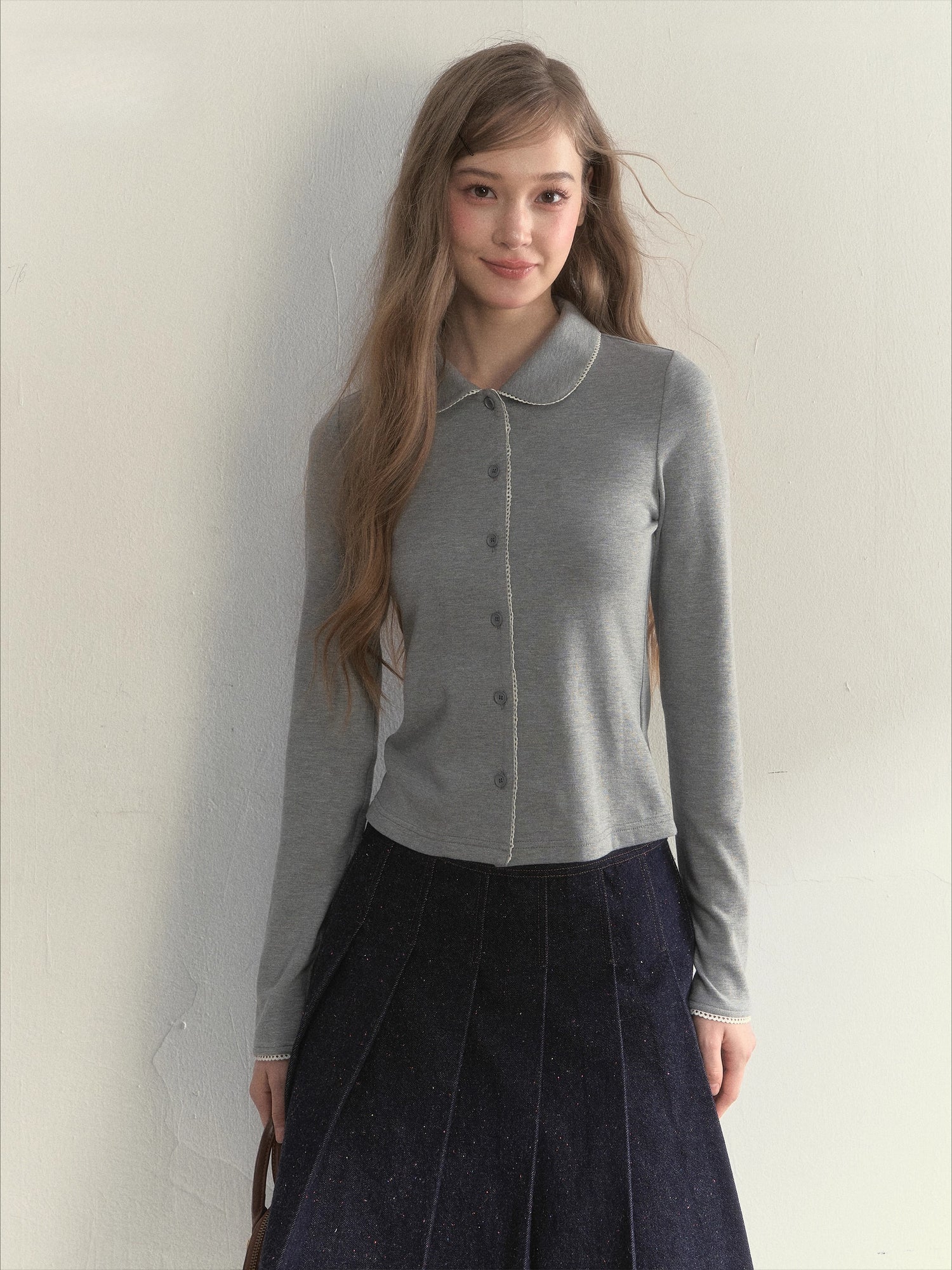 Essential Doll Collar Cardigan