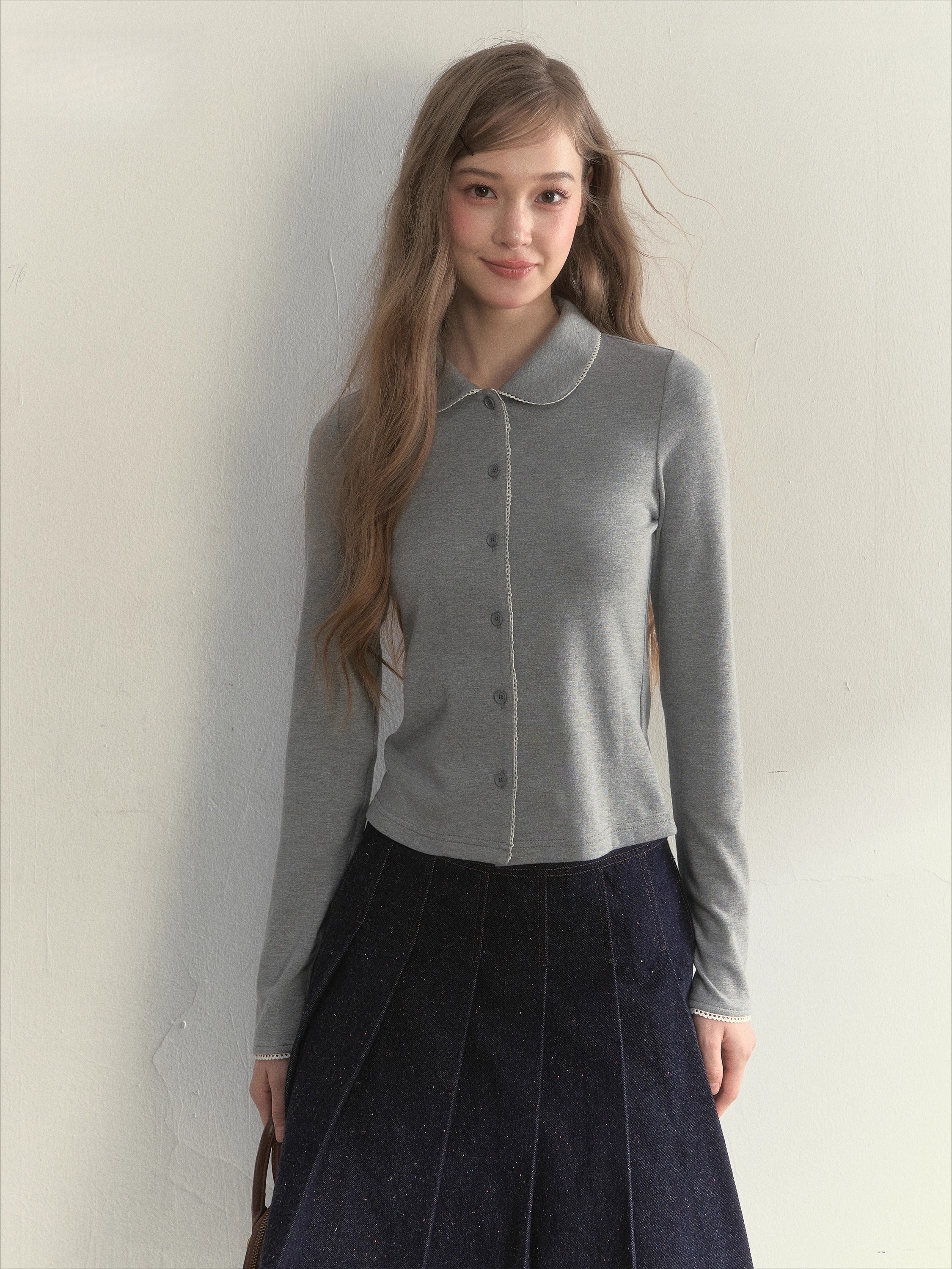 Essential Doll Collar Cardigan