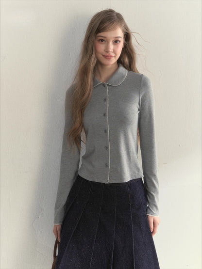 Essential Doll Collar Cardigan