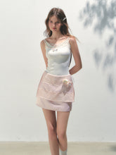 Fake Three-piece Lace Shell Logo Camisole T-shirt - CHINASQUAD