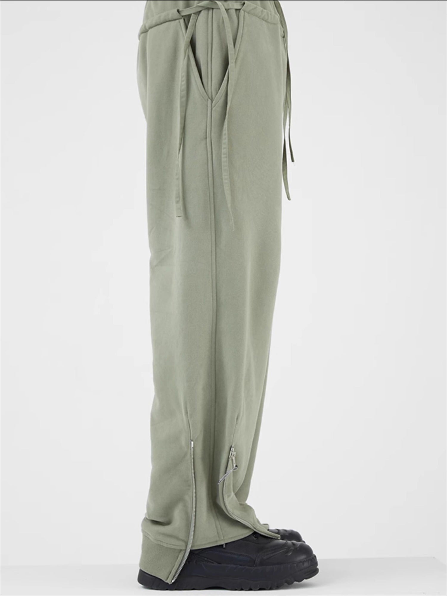 Convertible Zip Three-Way Fleece Sweatpants