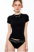 Slim Fit Straight Shoulder T-shirt - CHINASQUAD