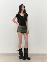 Belt Brand Embroidered Suit Skirt - CHINASQUAD