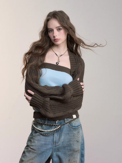 Cable Knit Cardigan