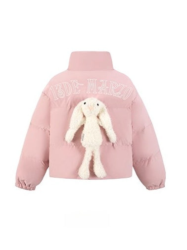 Plush Doll Puffer Down Jacket
