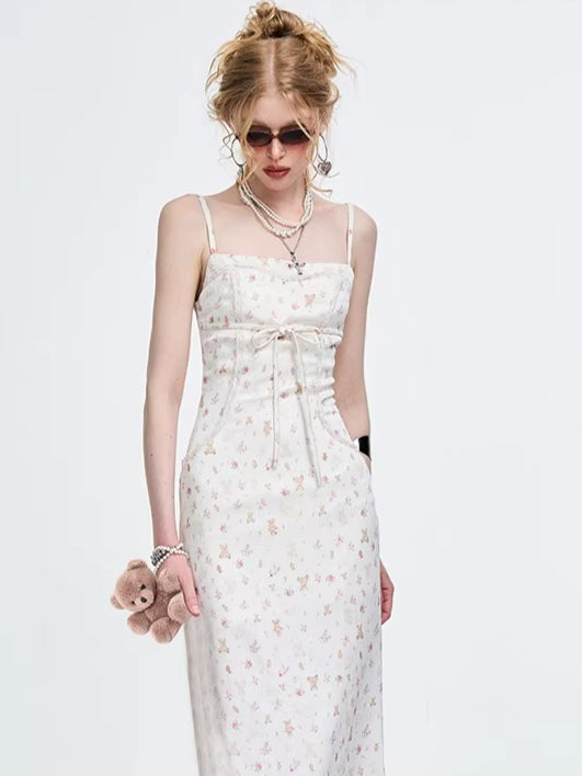 Printed Camisole Maxi Dress