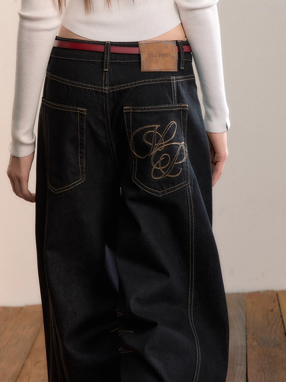 Original Vintage Straight-Leg Denim Pants