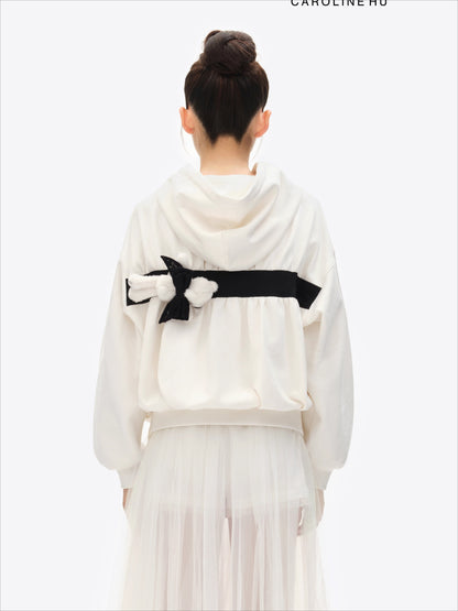 Bow Bear Graphic Sweatshirt