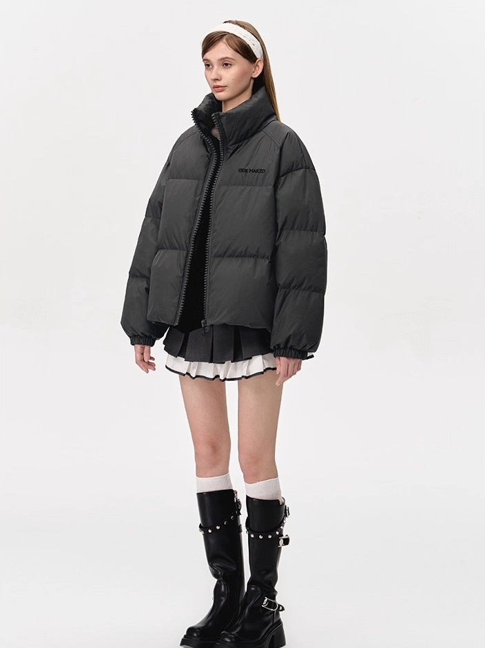 Plush Doll Puffer Down Jacket