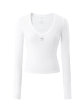 V-Neck Slim Fit Basic T-Shirt - CHINASQUAD
