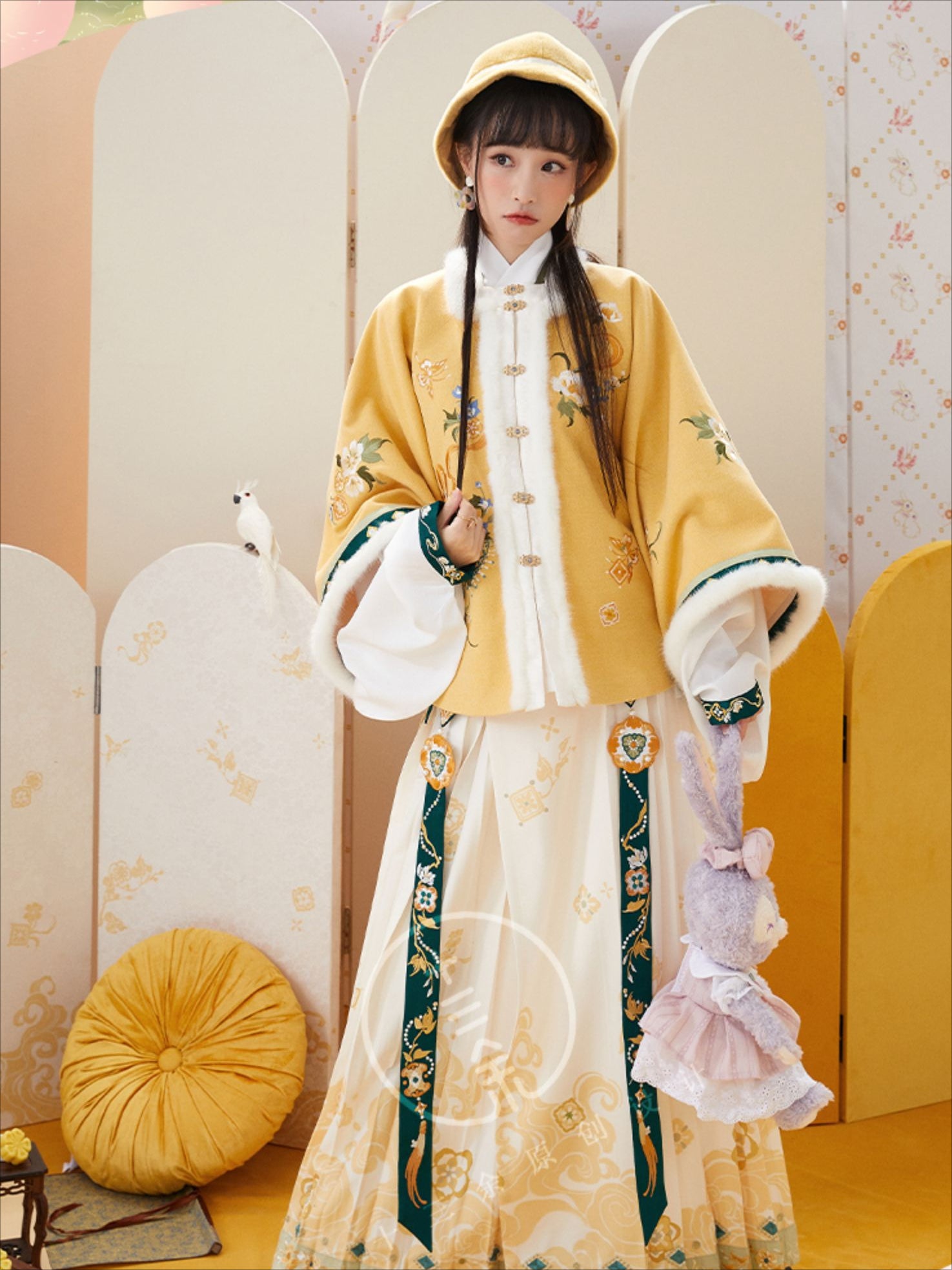 &quot;秋海棠露&quot; Ming Dynasty Hanfu Set