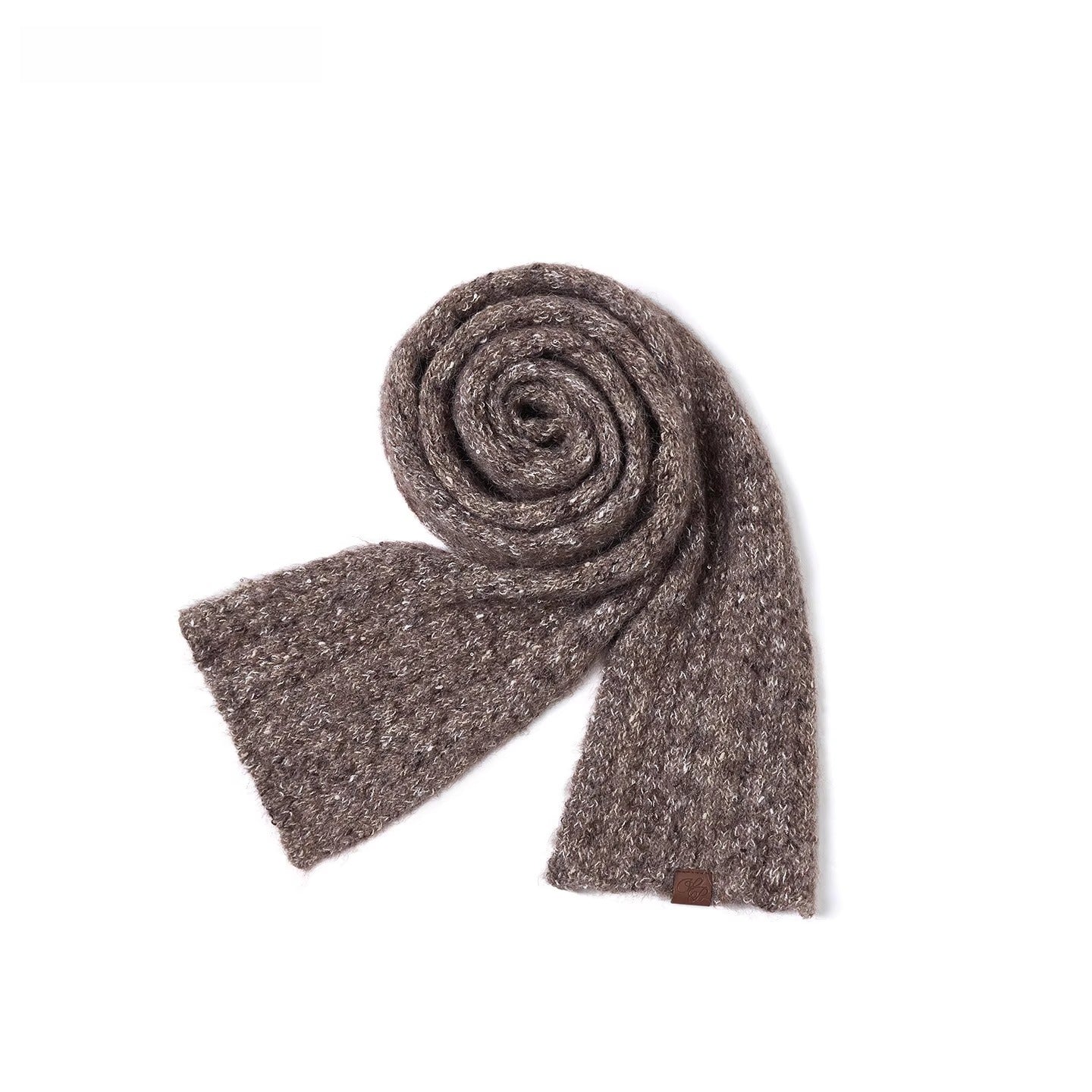 Fringe Knit Sweater &amp; Scarf Set