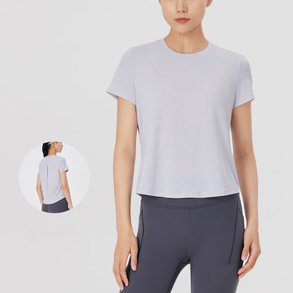 Round-neck Loose Quick-dry Fitness Shirt