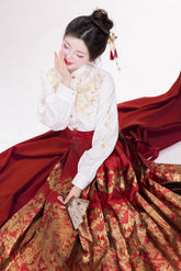 "梧凤之鸣"Ming-Dynasty Hanfu Set - CHINASQUAD