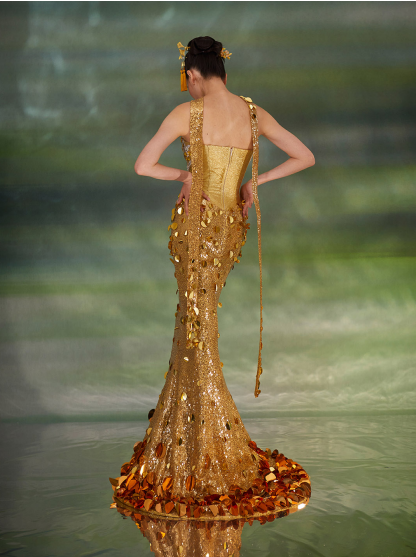 Golden Mirage Gown