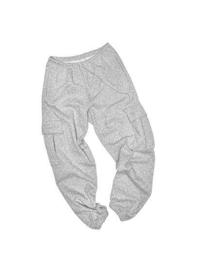 Cat Paw Cargo Long Sweatpants