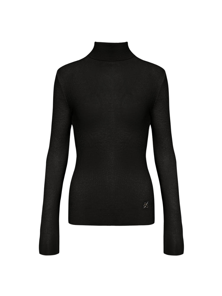 White &amp; Black Slim-Fit Long-Sleeve Base Layer Top