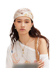 Printed Tie-Up Silk Scarf Headscarf Head Wrap - CHINASQUAD