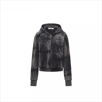 Tie-Dye Distressed Grunge Sweatshirt