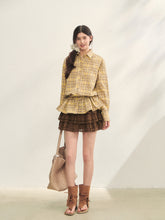 Multi-layer Ruffle Elastic Waist Tiered Skirt - CHINASQUAD