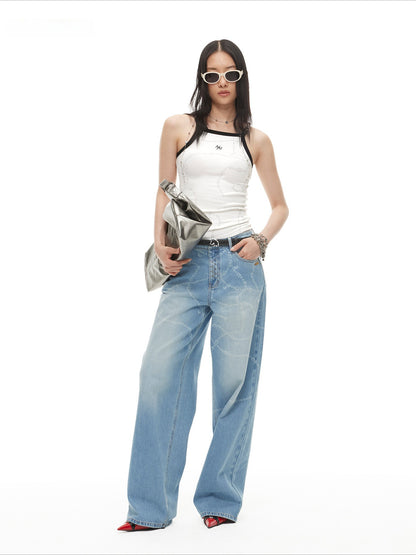 Beverly Leather Halter Camisole