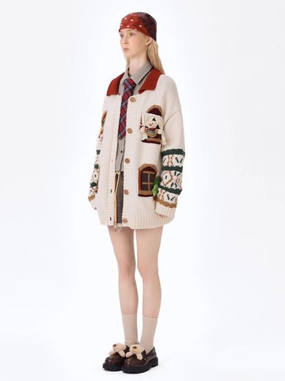 Scenic Window Knit Cardigan