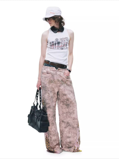 Tie-Dye Punk Sweatpants