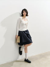 Structural Bow Mini Skirt - CHINASQUAD