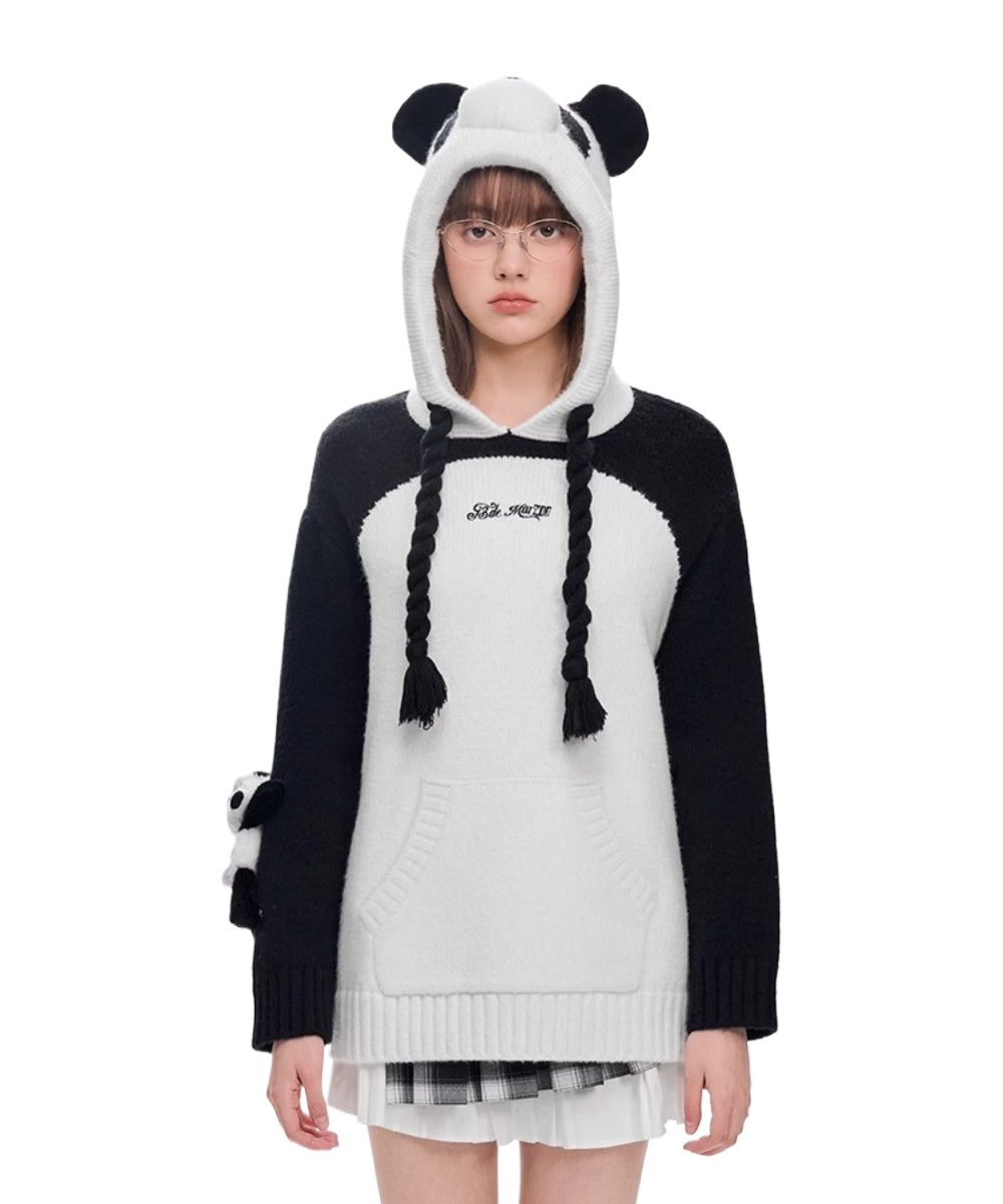 Panda Bear Puffer Jacket