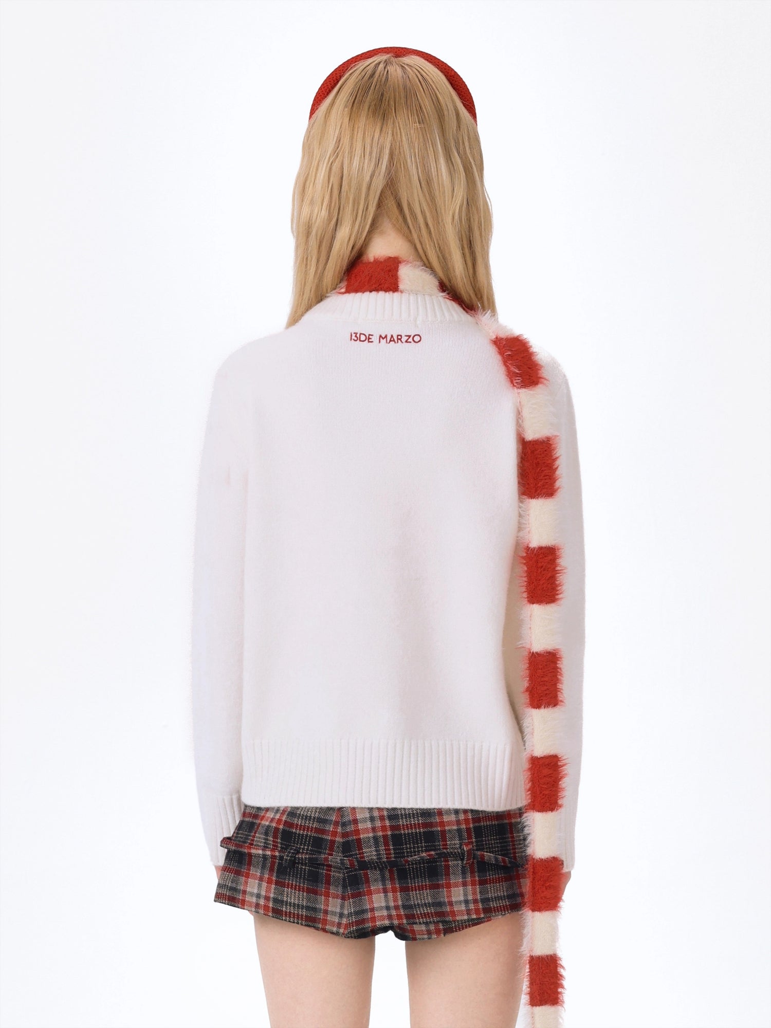 Bear Knit Sweater &amp; Scarf Set
