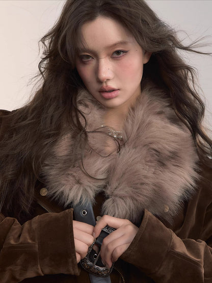 Faux Fur Multi-Way Belt