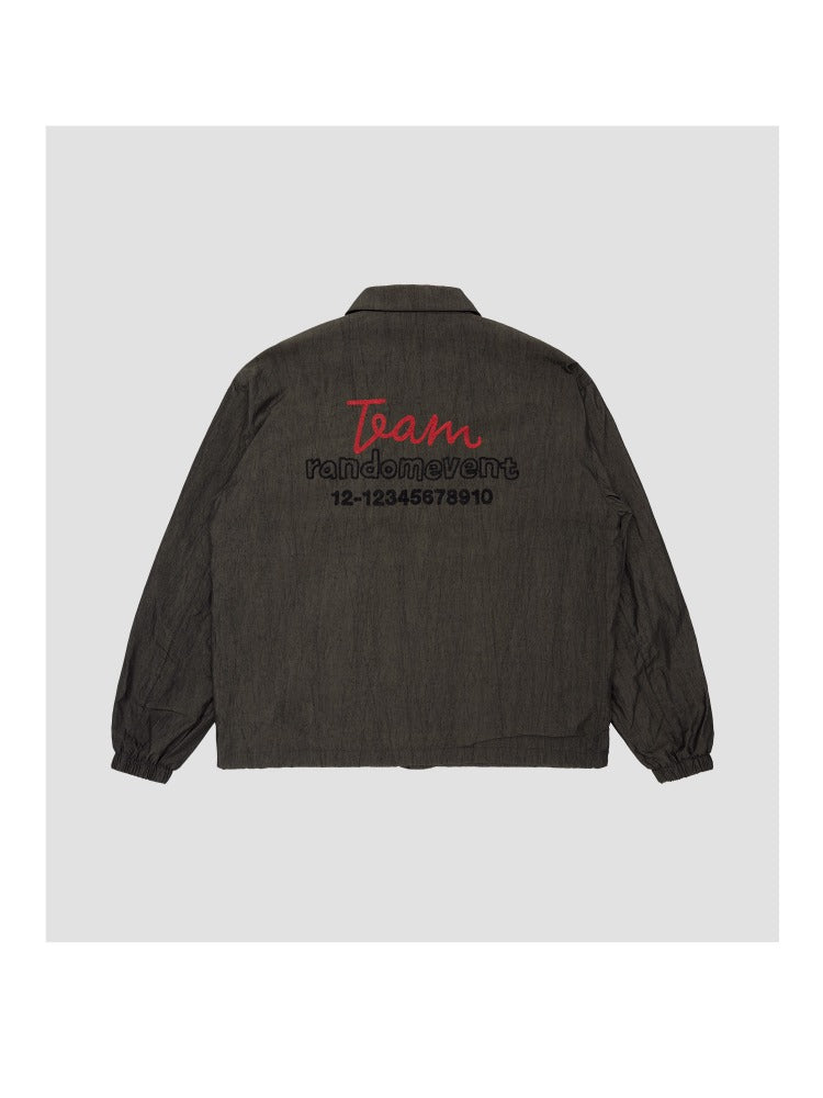 Retro Logo Coach Jacket