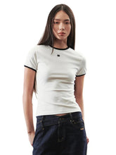 Slim-Fit Color-Block Crewneck Sports T-Shirt - CHINASQUAD