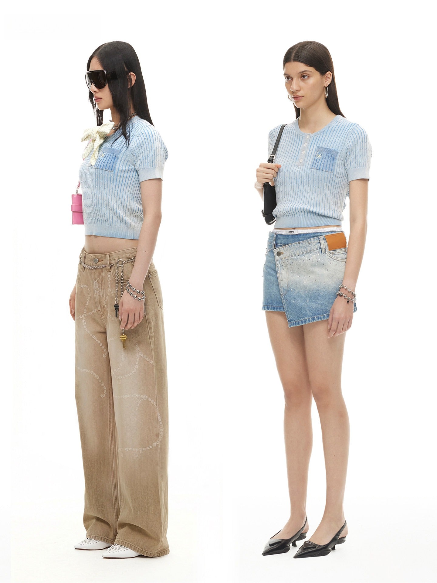 Academy Henley Contrast Tee