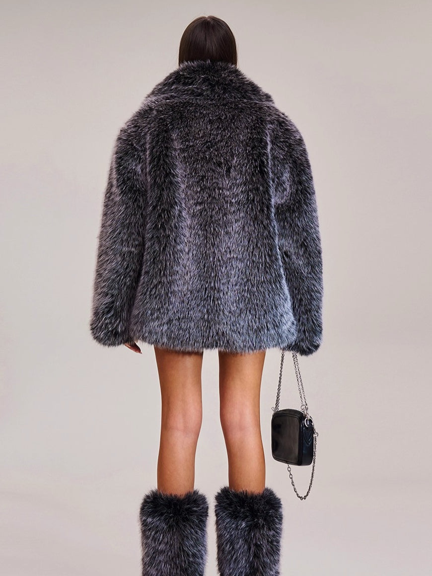 Cross Relic Wilderness Hunter Faux Fur Jacket