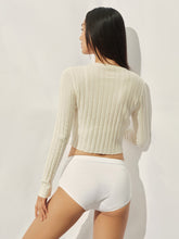 Cashmere Crew-neck Cardigan - CHINASQUAD