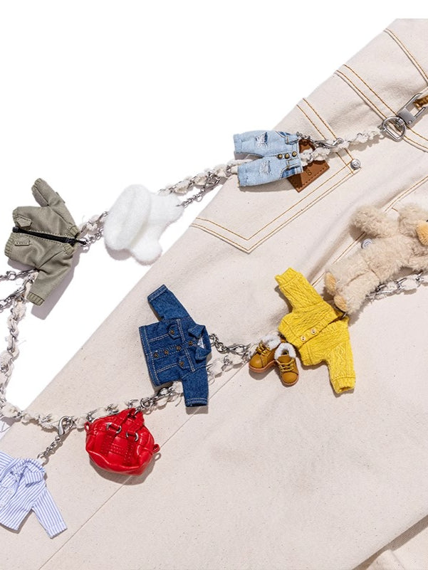 Unisex Structured Straight-Leg Trousers