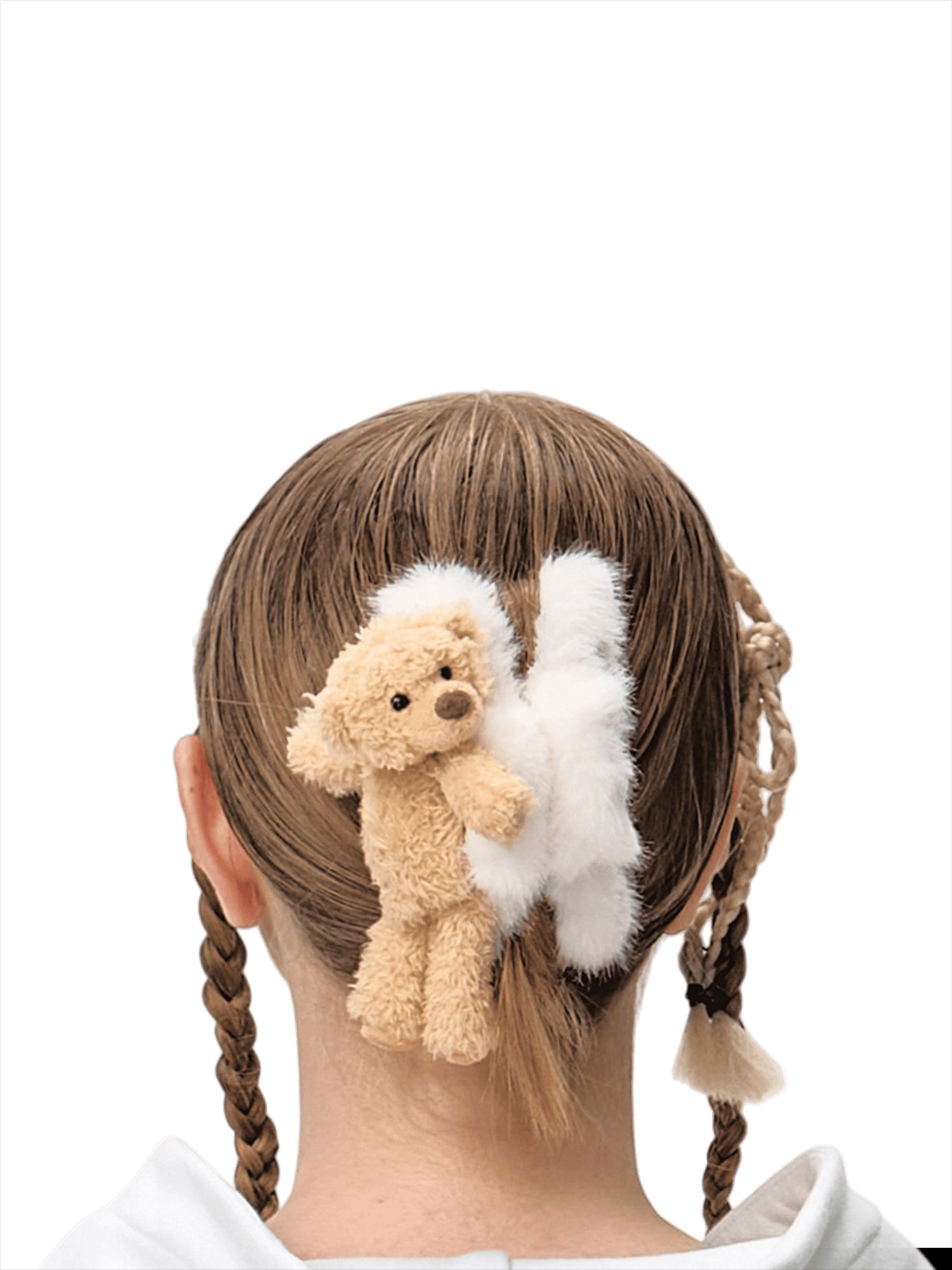 Plush Doll-Inspired Shark Hair Clip