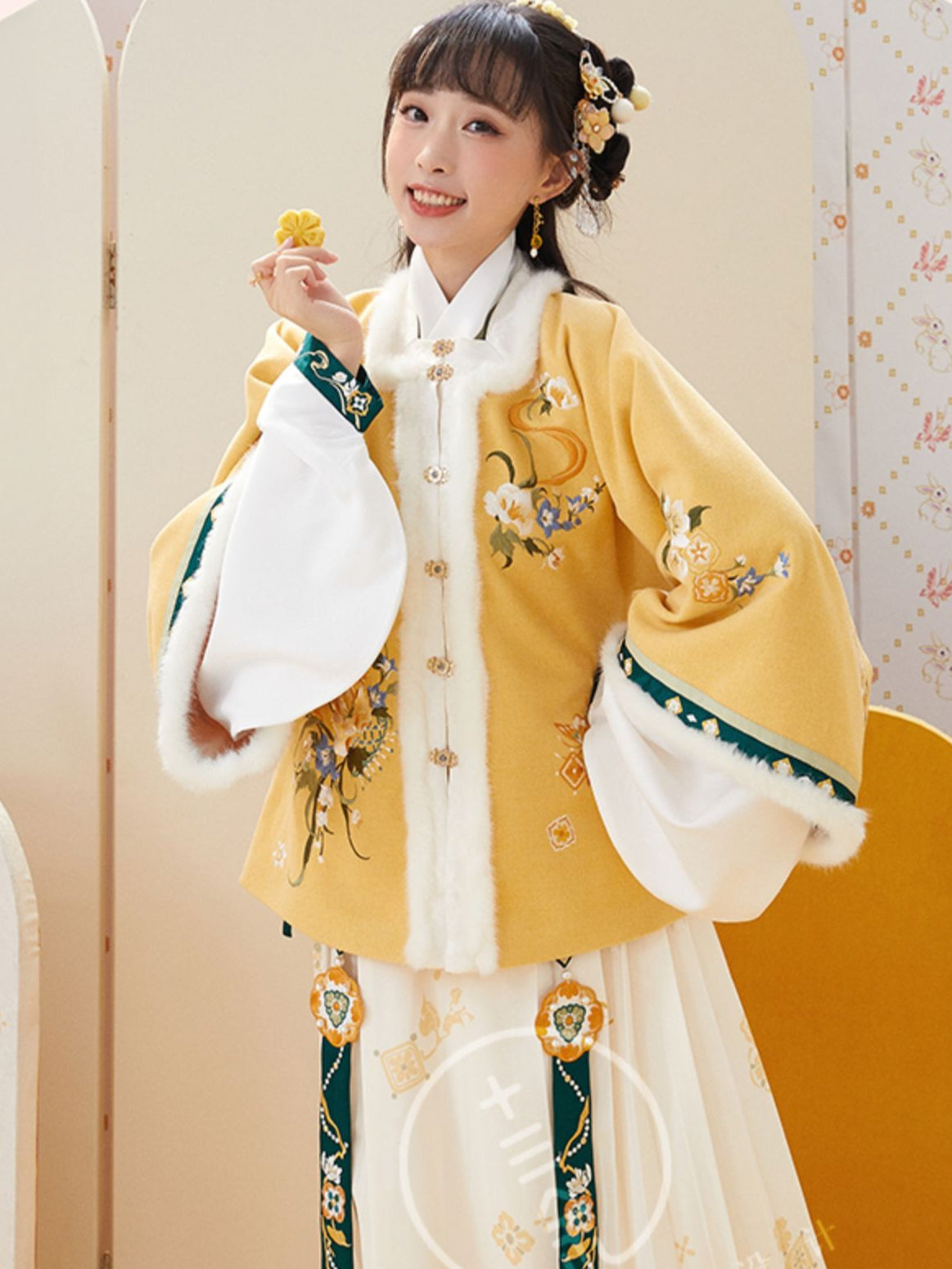 &quot;秋海棠露&quot; Ming Dynasty Hanfu Set