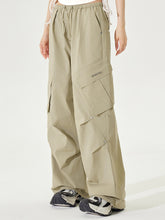 Pleated Low-rise Cargo Pants - CHINASQUAD