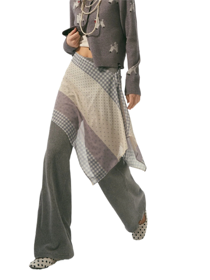 Pants &amp; Tie-waist Apron Set
