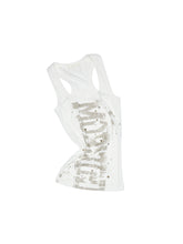 Hot-Stamped Gold & Silver Letter Printed Vest - CHINASQUAD