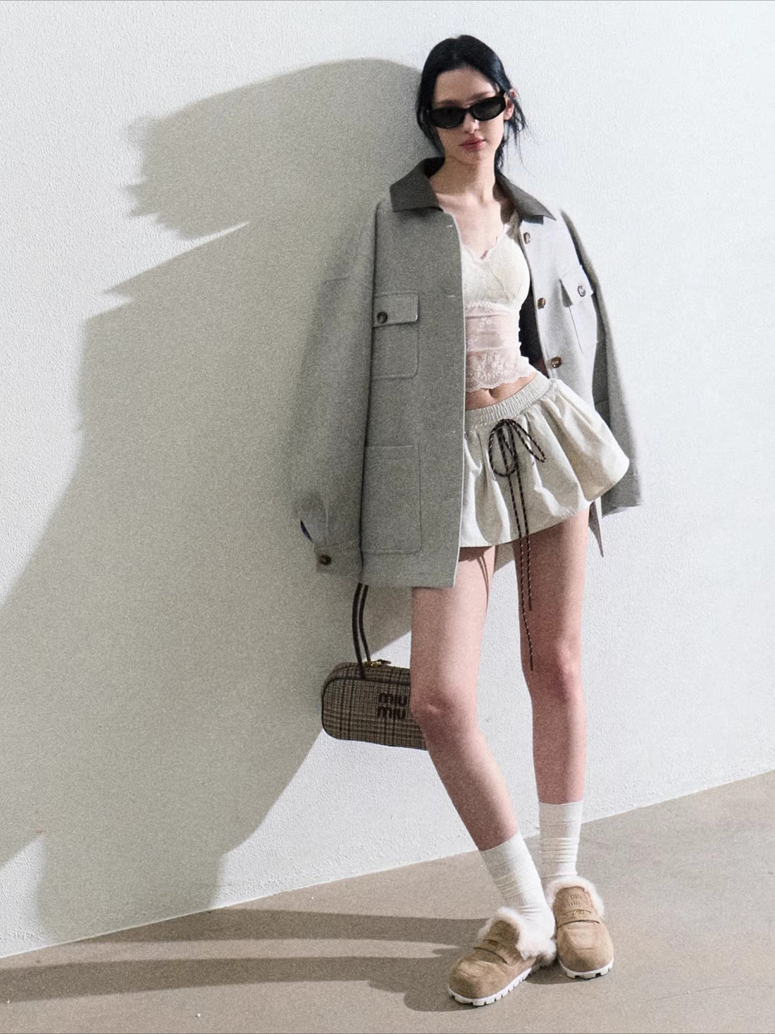 Lace Slim-Fit Camisole Base Layer