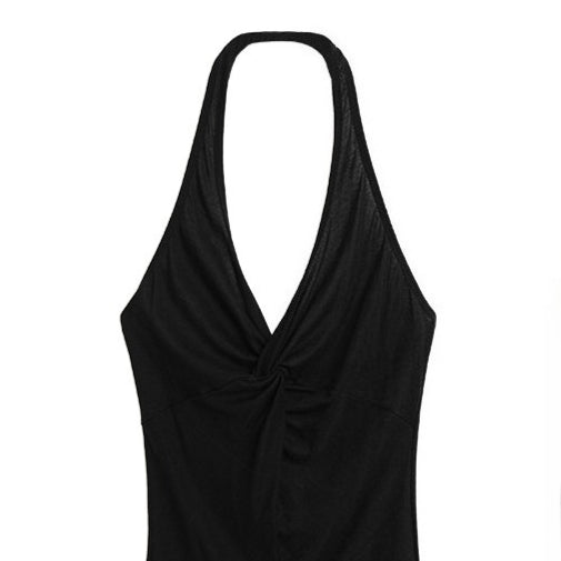 Silk-Blend Draped Halterneck Camisole