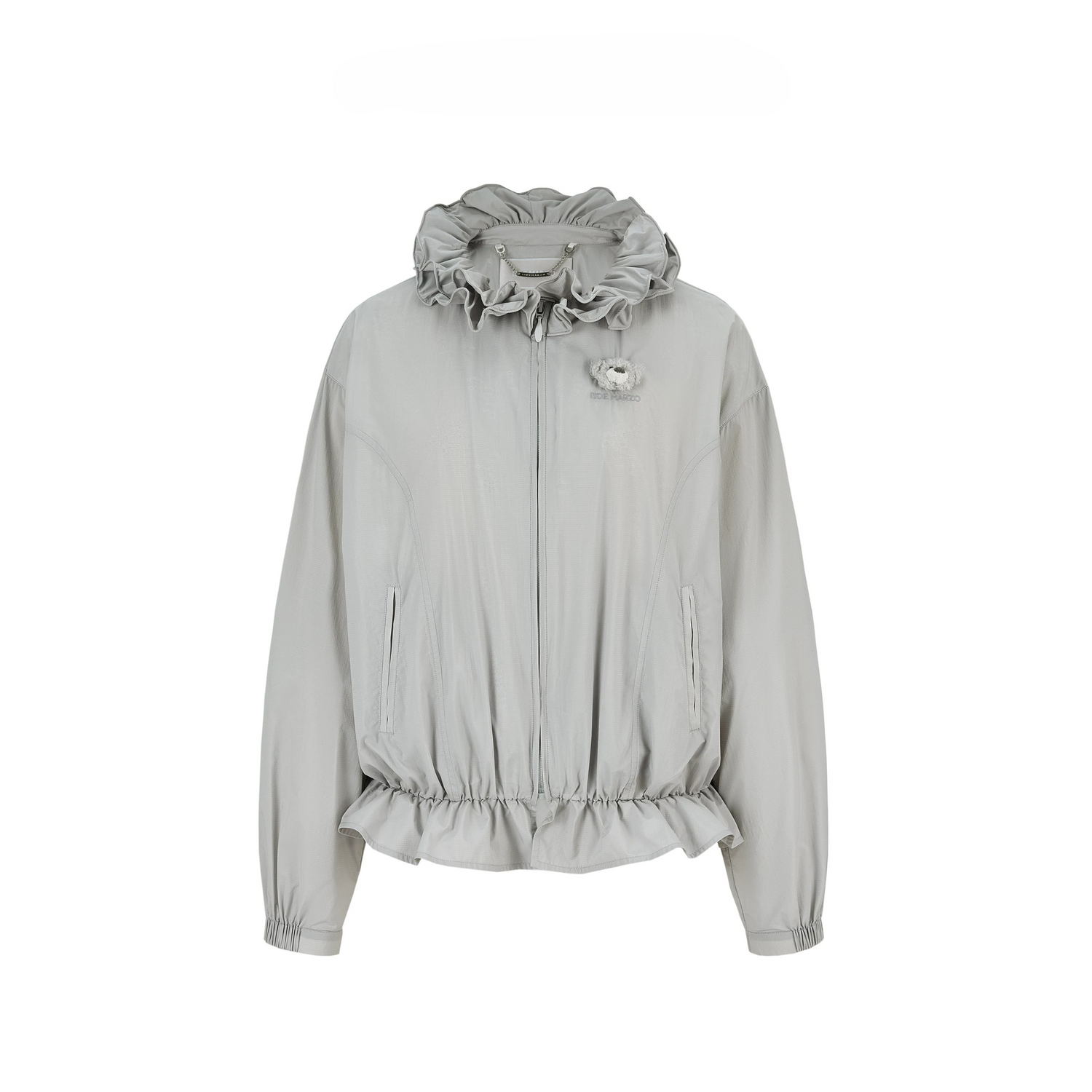 Lace Collar Lightweight Jacket